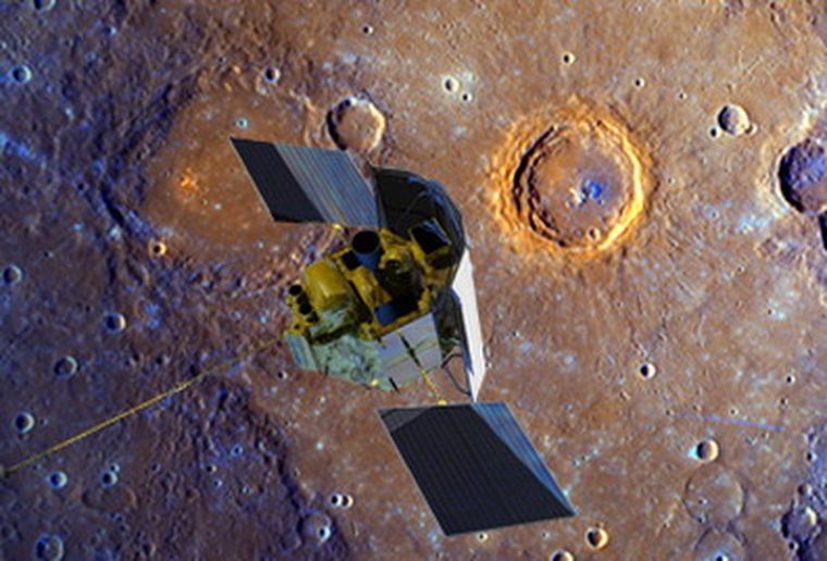 La sonda empezó a emitir imágenes.