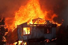 Muchas de las casas en Valparaíso están construidas con madera.