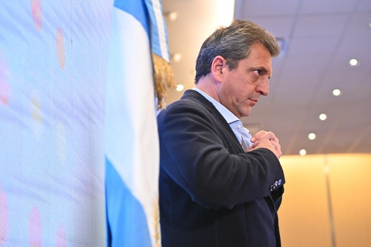 Massa La mitad de los votantes de Massa son trabajadores. Crédito: Télam Foto: Télam