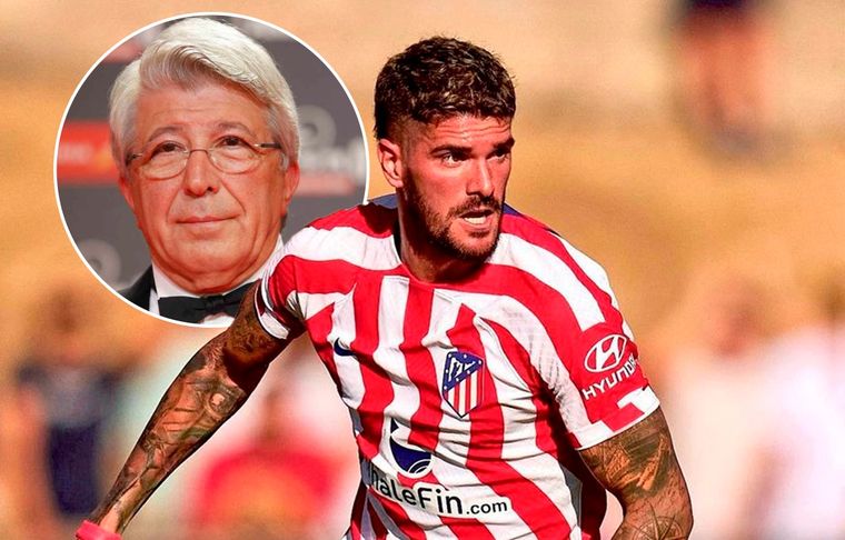 Rodrigo De Paul El presidente del Atlético de Madrid dijo que De Paul no está en venta.