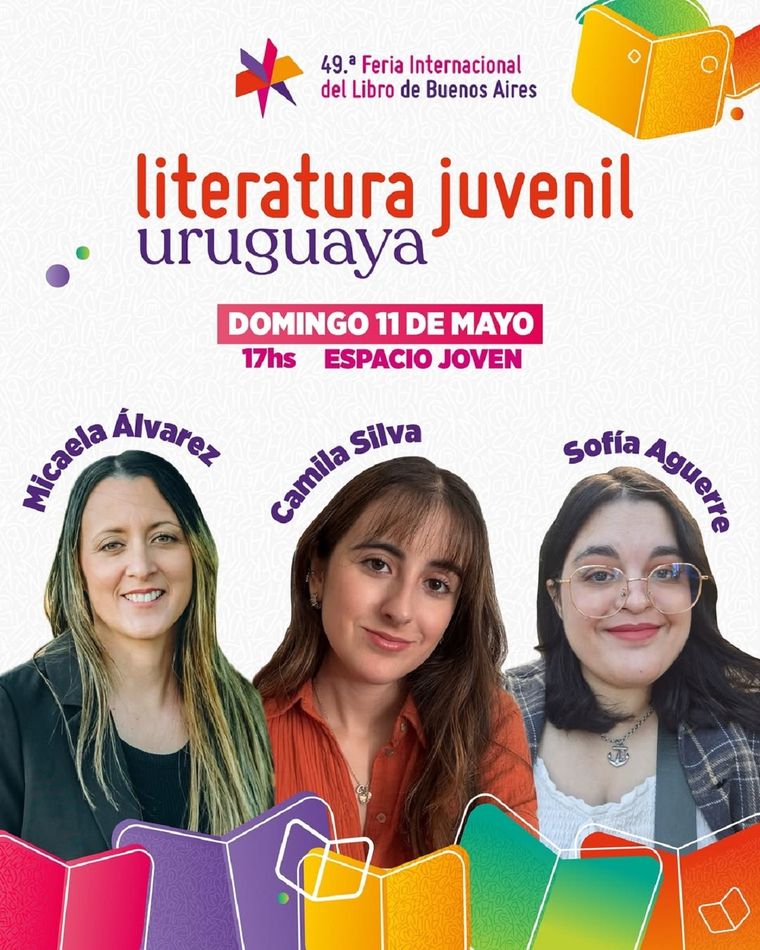 La cita es a las 17 horas en el Espacio Joven de la Feria del Libro (Predio de La Rural) Foto: Feria del Libro Buenos Aires