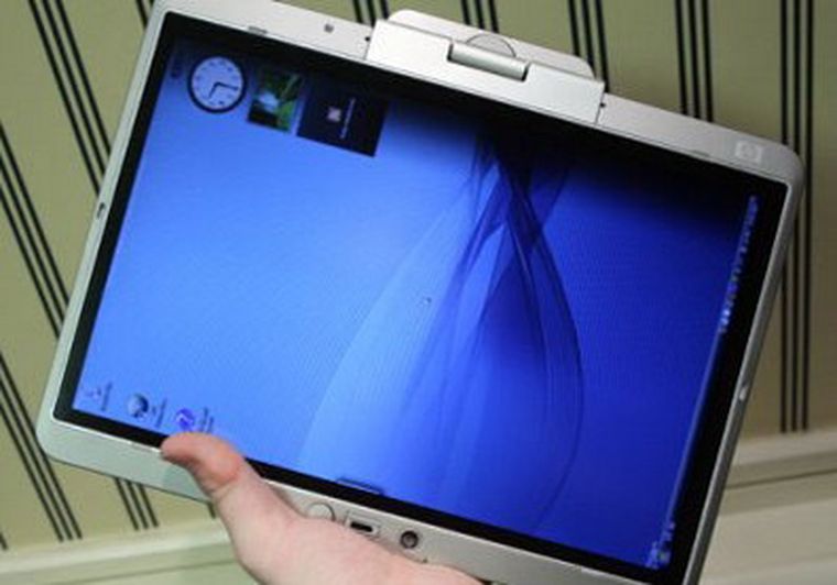 Tablet, la nueva computadora de Apple. Foto: EFE