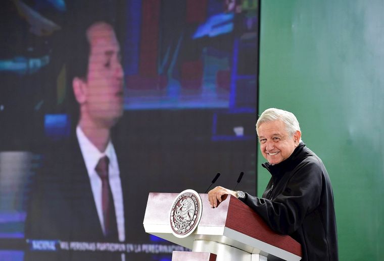 Andrés Manuel López Obrador, presidente de México.