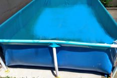 Los seis niños se escaparon de sus padres y se acercaron a una pileta sin supervisión