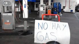 Algunas estaciones de servicio interrumpirán el suministro de gas