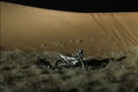 Pasaron la noche en el desierto y lograron completar una dura etapa del Dakar. Pasaron la noche en el desierto y lograron completar una dura etapa del Dakar.