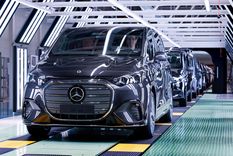 Mercedes-Benz comenzó la producción de un nuevo modelo 100% eléctrico