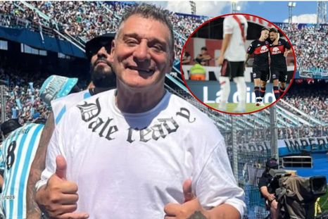 El Turco García utilizó una chicana con tintes políticos para reírse de la dura derrota que sufrió River. El Turco García utilizó una chicana con tintes políticos para reírse de la dura derrota que sufrió River.