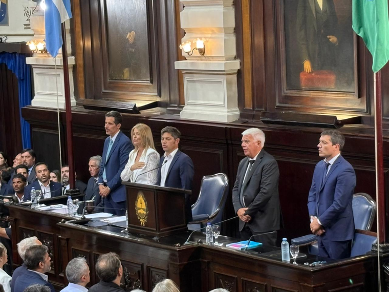 Apertura de sesiones ordinarias en PBA encabezadas por Axel Kicillof. Foto: José Luis Carut/MDZ.&nbsp;