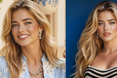 Esta modelo no es real, pero sus cánones de belleza podrían seguir influyendo. Esta modelo no es real, pero sus cánones de belleza podrían seguir influyendo.