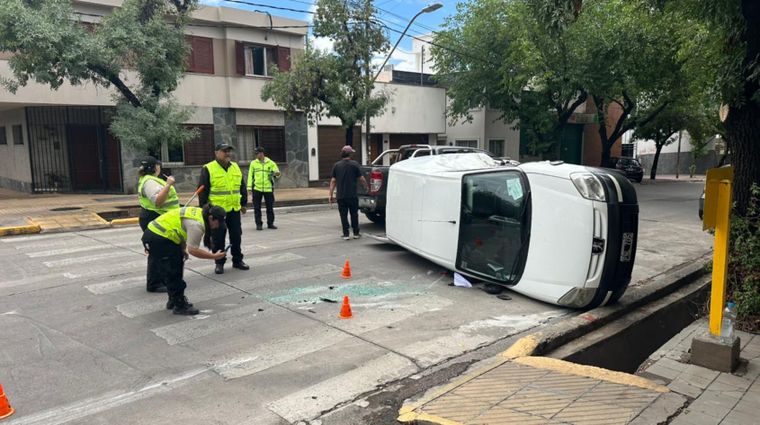 El accidente se generó en Ciudad de Mendoza. El accidente se generó en Ciudad de Mendoza.
