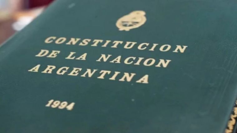 Constitución Nacional Foto: Archivo MDZ