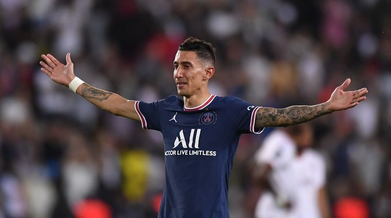 Di María no dio pistas sobre su futuro. Foto: @PSG_espanol