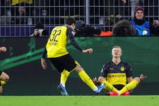 Haaland festeja. Haaland festeja.