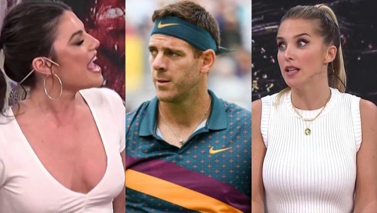 Sofía Jujuy JIménez, Juan Martín del Potro y Soledad Fandiño