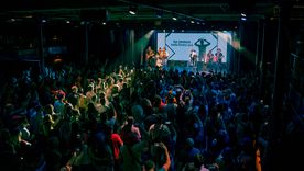 Los Tekis tocaron este martes en La Trastienda. 