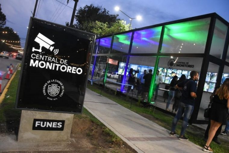 Centro de Monitoreo de Funes Foto: Rosario Nuestro