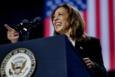 Harris tiene el apoyo del mundo artístico en general, de los EEUU. Foto: EFE