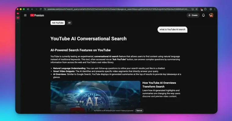 Ask Youtube: nuevas funcionalidades en la plataforma de videos. Ask Youtube: nuevas funcionalidades en la plataforma de videos.
