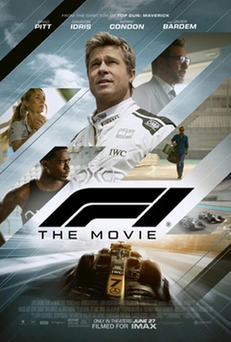F1 The Movie, ideal si buscás acción y ficción. F1 The Movie, ideal si buscás acción y ficción.