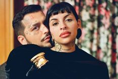 La hijita de Cazzu y Christian Nodal celebró Halloween por primera vez en familia. Foto: Revista Vogue