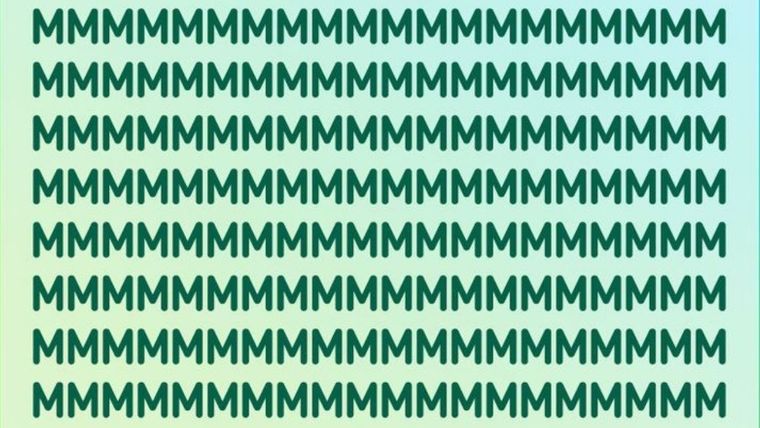 El acertijo visual del día es casi imposible de resolver en el tiempo especificado Foto: Archivo MDZ