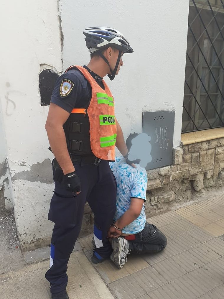 El sujeto fue detenido por amenazas