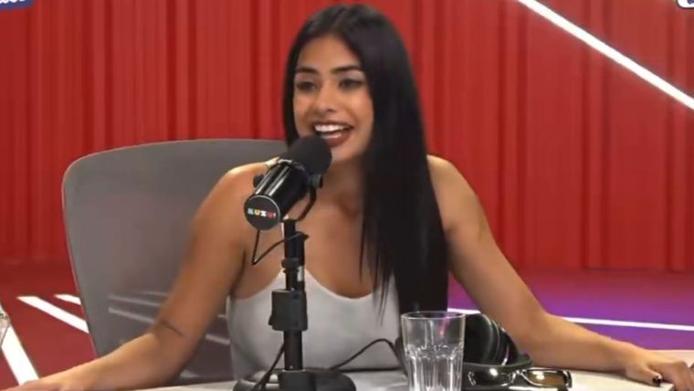 Celis en el streaming, donde compartió la dura experiencia que atravesó. Foto: captura pantalla Luzu TV.