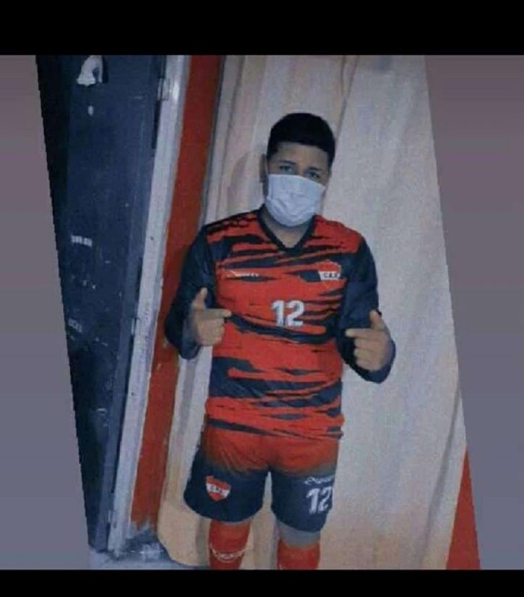 El adolescente baleado por la Policía. Este miércoles murió