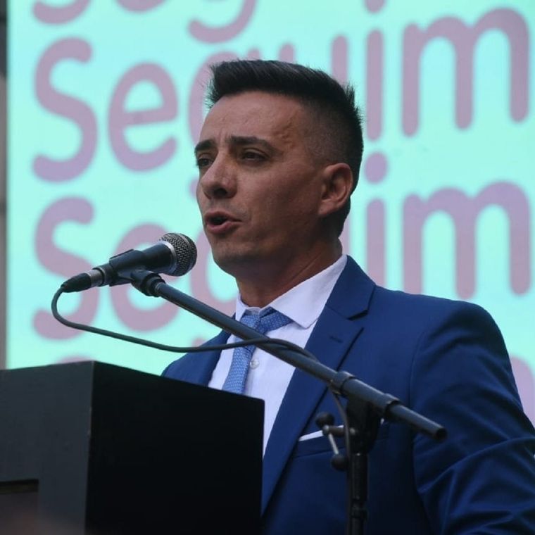 El intendente de Guaymallén, Marcos Calvente Foto: X @marcoscalvente