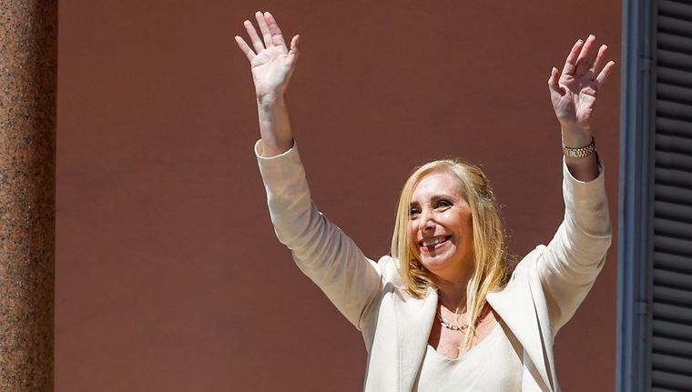Karina Milei, la hermana del Presidente, es la jefa política del Gobierno. Foto: EFE