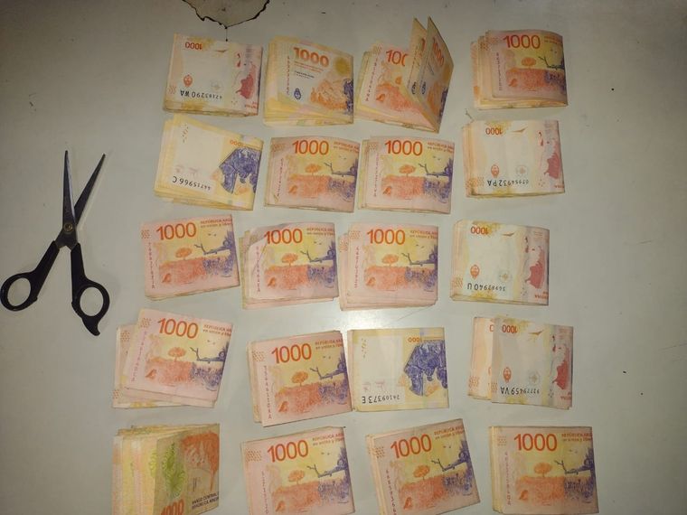 El delincuente utilizó una tijera para atacar a la víctima y le sustrajo 200 mil pesos Foto: Ministerio de Seguridad de Mendoza