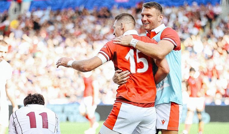 Gales tiene equipo confirmado para jugar ante Los Pumas. Foto: Instagram @welshrugbyunion