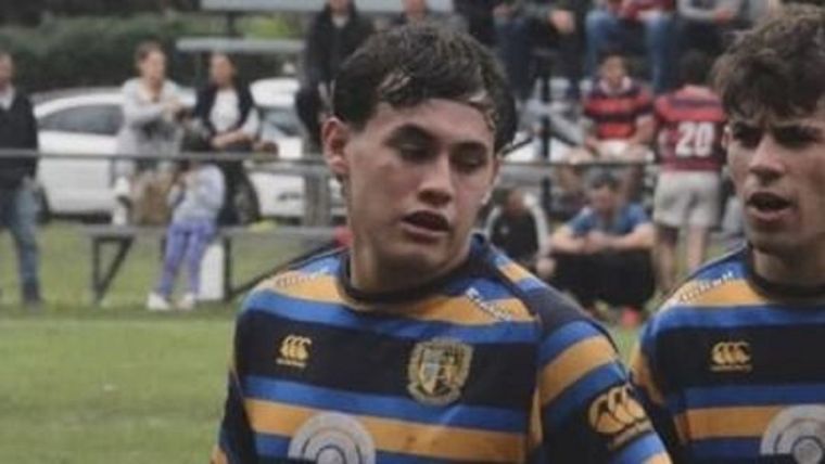 Uriel Larragueta era el capitán de la División M-19 del club de rugby San Albano.