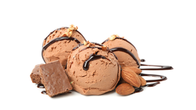 Tentación helada: receta de helado de chocolate con almendras estilo artesanal. Tentación helada: receta de helado de chocolate con almendras estilo artesanal.