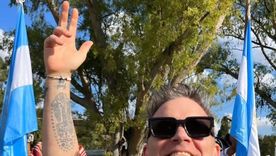 Robbie Williams pasa unos días de vacaciones con su familia en Argentina