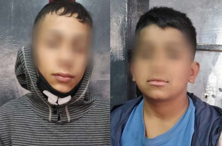 Menudos Los nenes fueron apresados pero dijeron que no sabían su número de DNI. Foto: Rosario Nuestro.