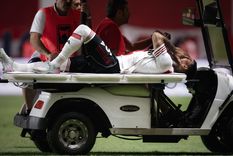 Hace un mes, en un partido ante Argentinos por el Apertura, el mediocampista de River Juan Carlos Portillo sufrió la rotura de ligamentos de la rodilla derecha.&nbsp;