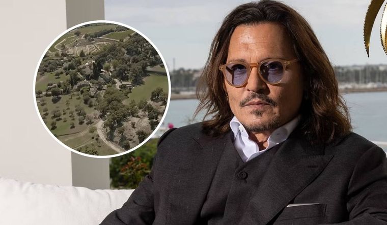 Cómo luce el pueblo fantasma en Francia que compró Johnny Depp.