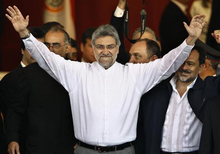 El presidente de Paraguay, el ex obispo Fernando Lugo. Foto: EFE