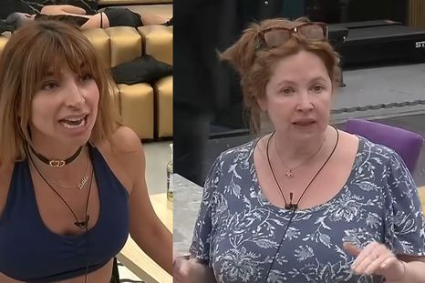 Picante momento en la casa. Picante momento en la casa.