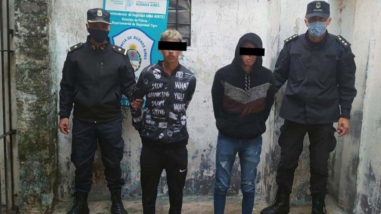 Uno de los hermanos reconoció el crimen Foto: Ministerio de Seguridad