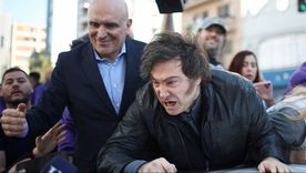 Javier Milei en Lomas de Zamora