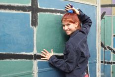 La actriz Camila Bordonaba no pudo evitar emocionarse hasta las lágrimas en medio del show. Foto: fanpop.com