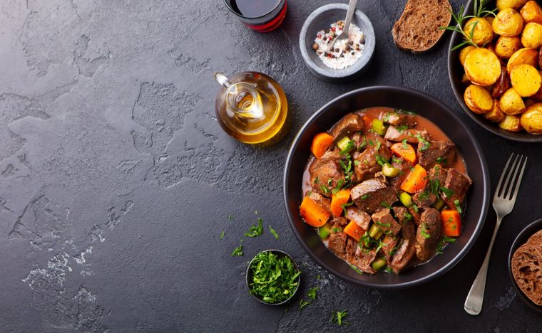 Estofado de carne y patatas Una receta simple y deliciosa en minutos Foto: Shutterstock