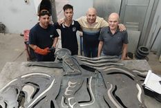 quien es el artista detras de la creacion de la estatua de san martin que esta en la cordillera