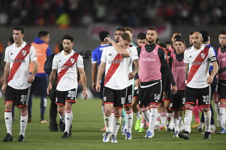 River perdió y complicó sus chances de ser campeón. Foto: Télam