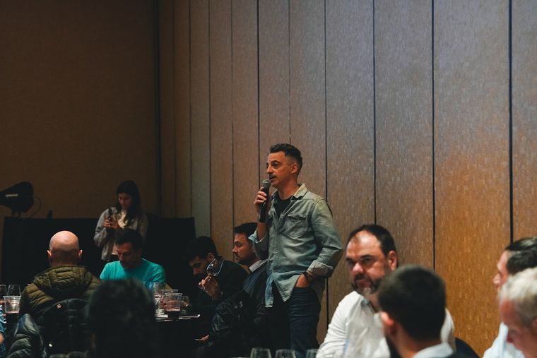 Nicolás Navío, de Bodega Patritti. Nicolás Navío, de Bodega Patritti.