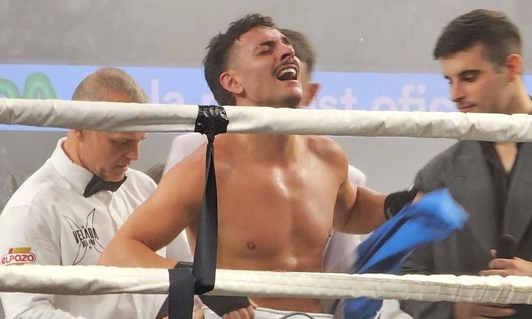 El llanto de Coscu tras recibir el abrazo de su madre.