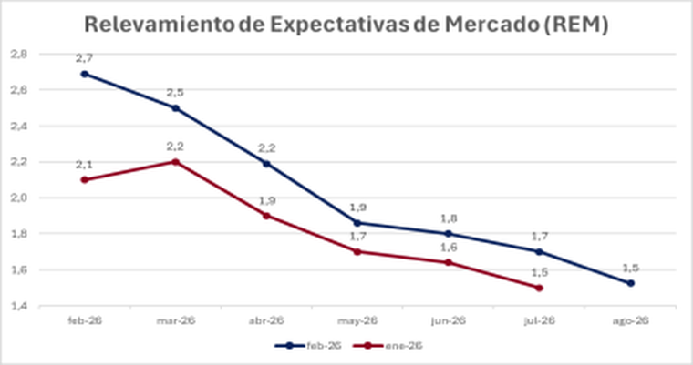 Relevamiento de expectativas de mercado. Relevamiento de expectativas de mercado.